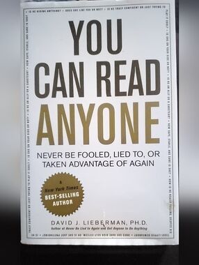 David J Lieberman PHD You Can Read Anyone Book 188 Pages